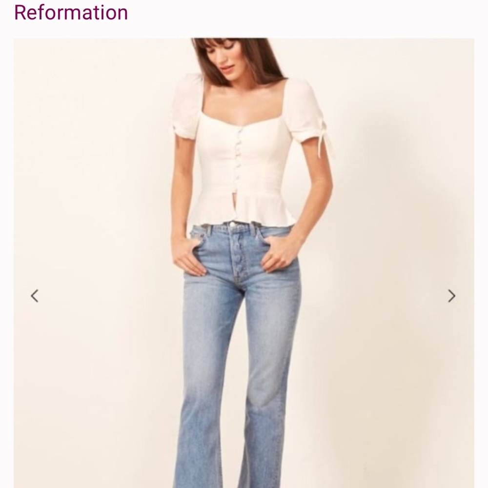 Reformation Holland Top - Size 2